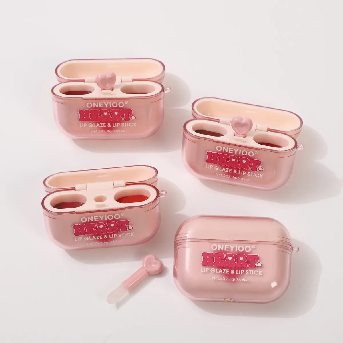 Brillo Labial Gloss Infantil En Estuche Airpods