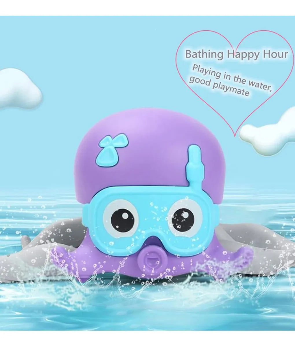 Juguete Pulpo A Cuerda 23x11cm Bebes Abs