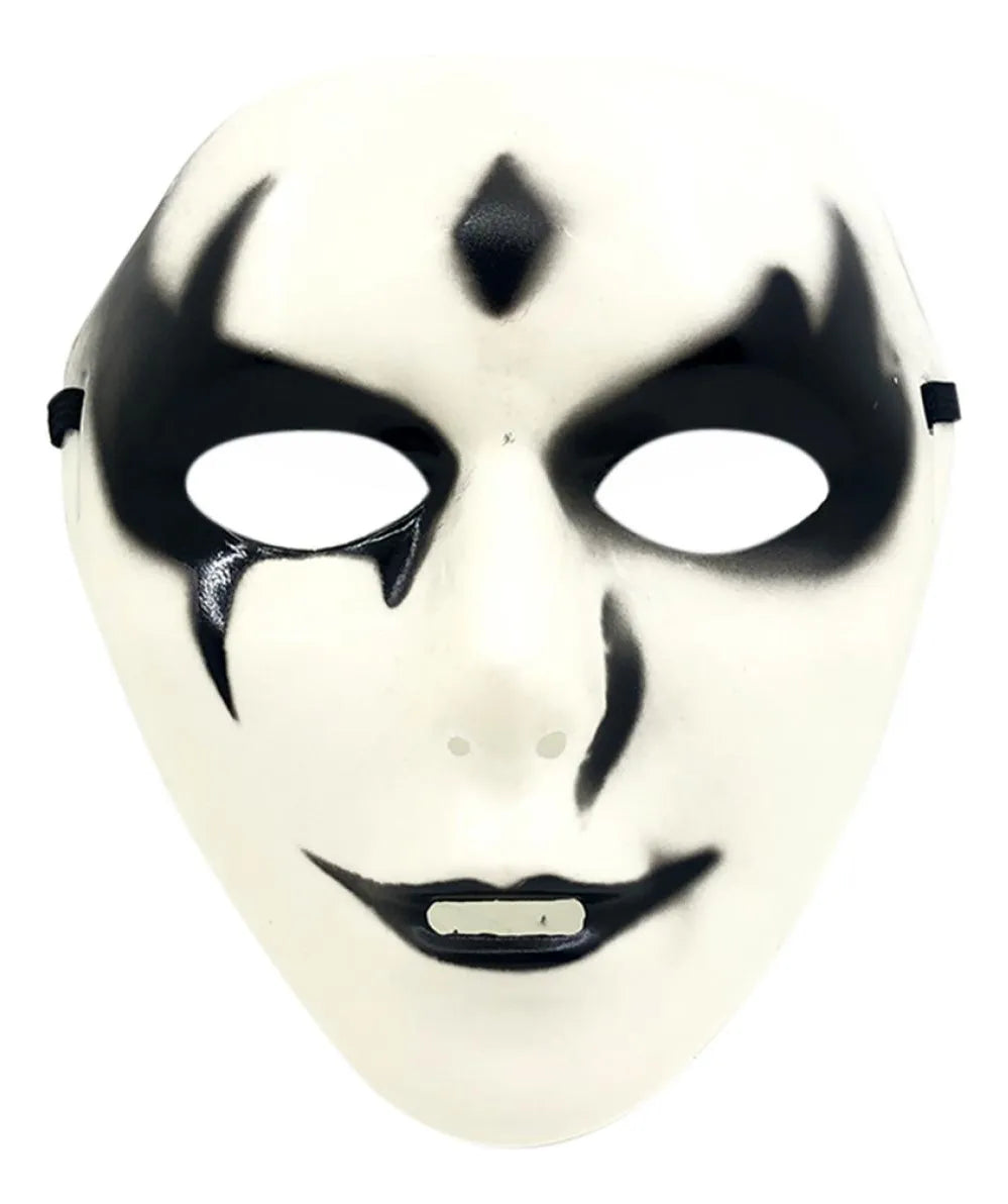 Mascara Blanca Kiss Halloween Disfraz Cosplay