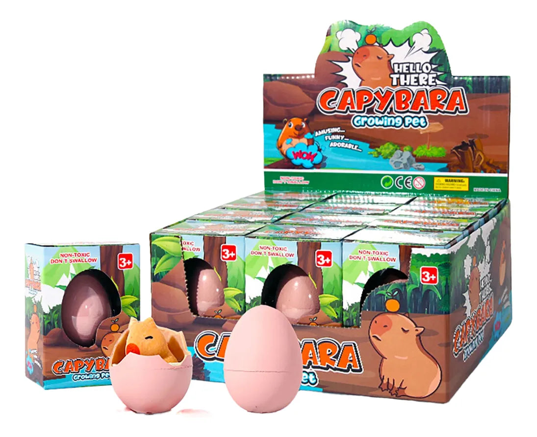 Huevo De Capybara Crece En Agua Sorpresita Souvenir