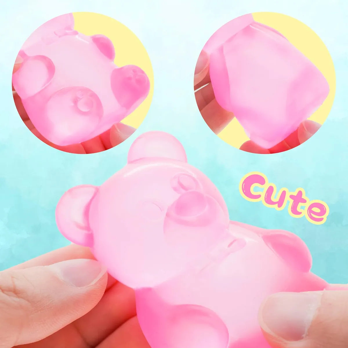 Squishy Oso Gummy Bear Antiestres Tendencia
