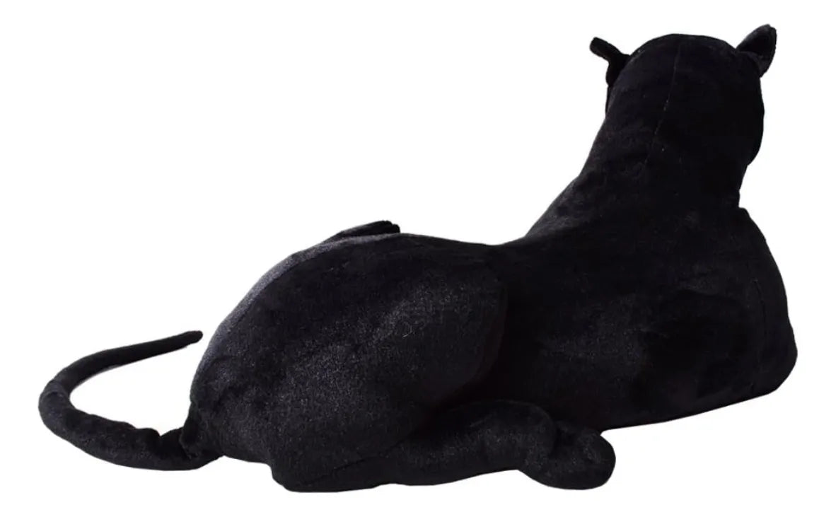 Peluche Pantera Negra 80cm Importado Realista