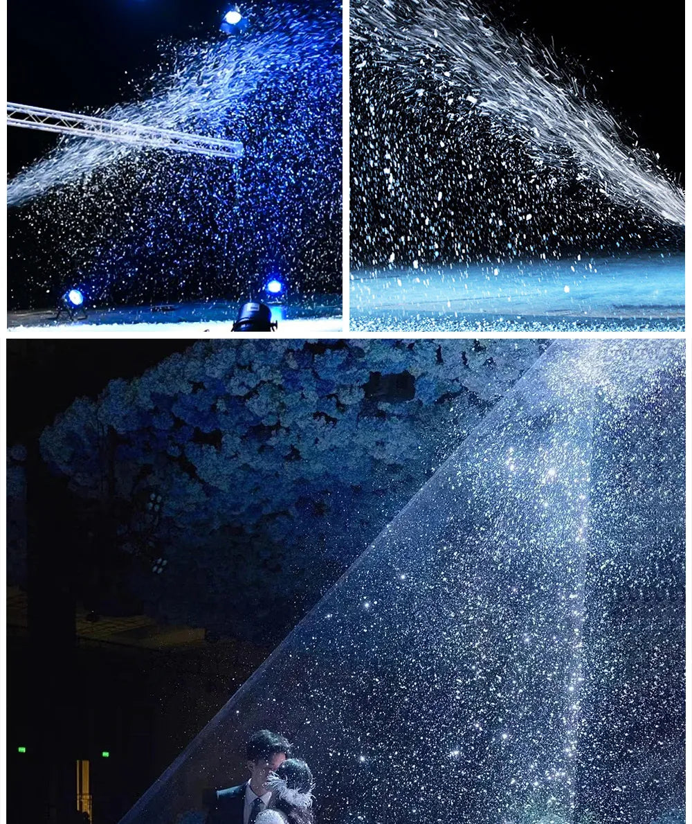 Máquina De Nieve Artificial 600w Control Y Soporte