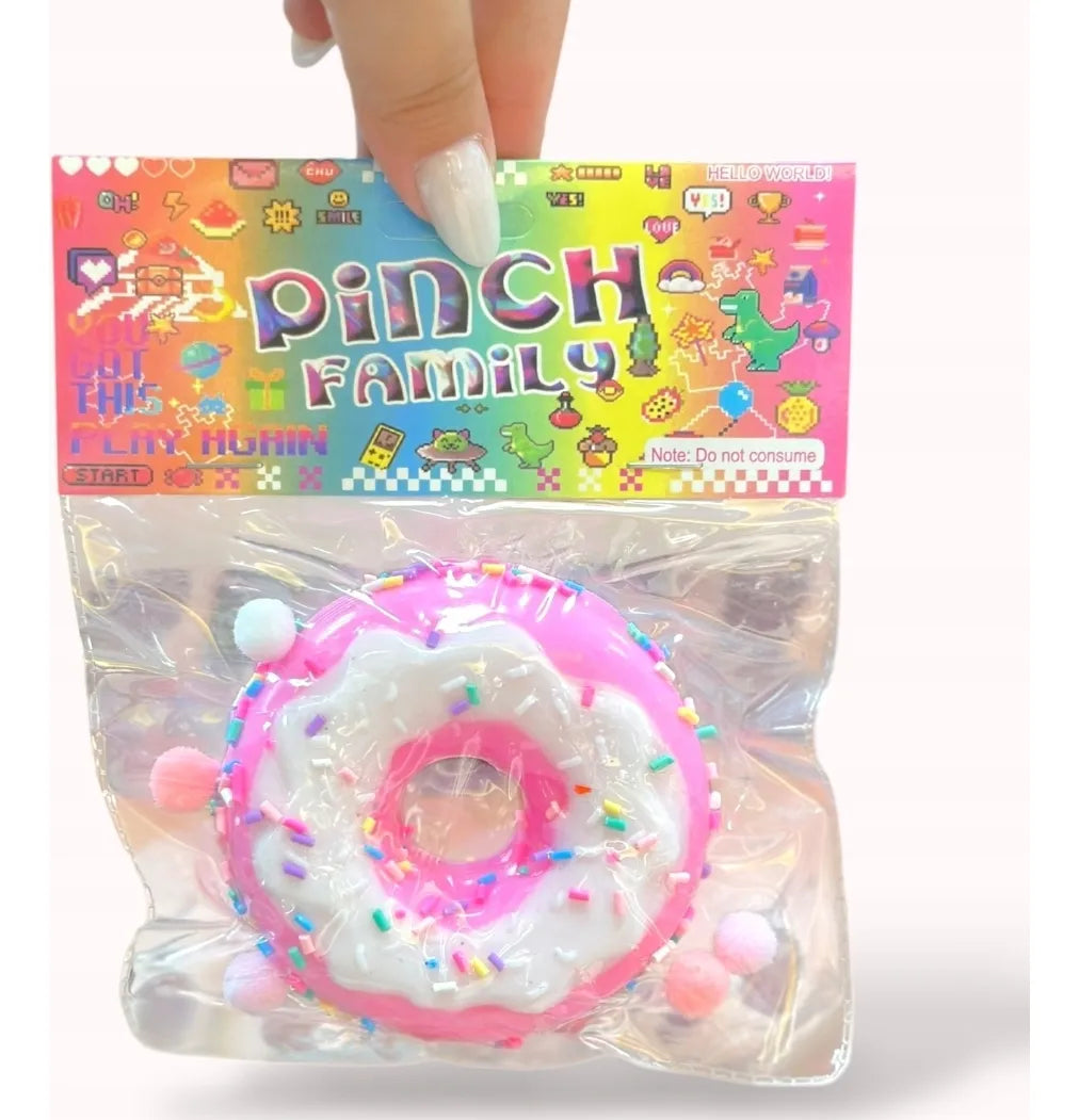 Squishy Pegajoso Dona Pinch Family Antiestres