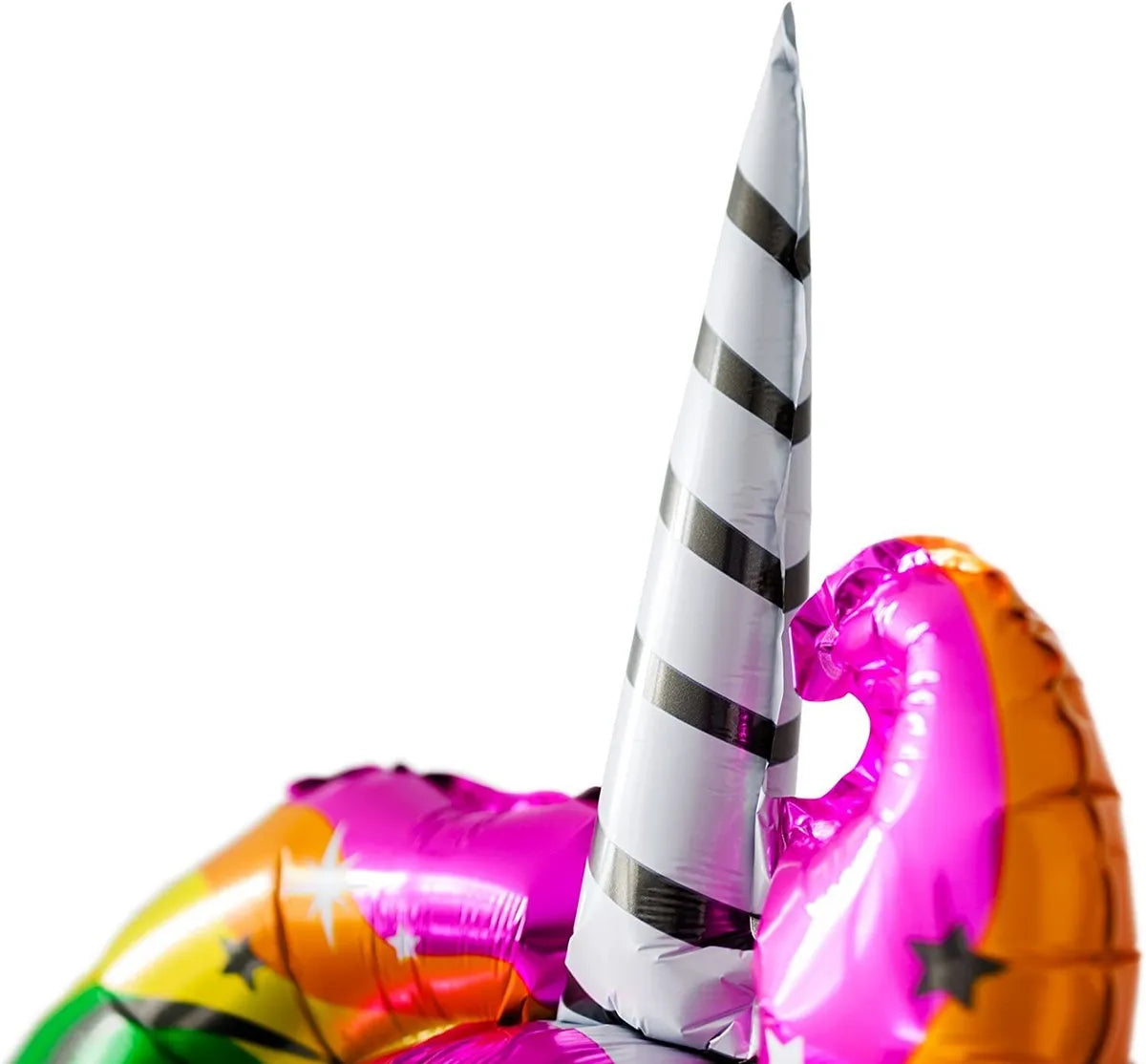 Globos Unicornio Metalizado 90 Cm Set X3
