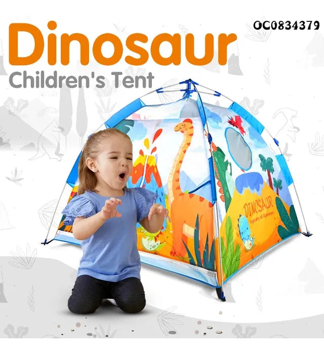 Carpa Infantil Modelo Dinosaurio Zipper 130x120cm
