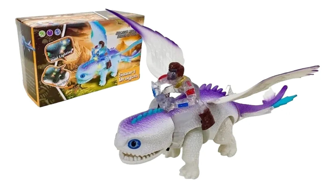 Muñeco Dragon Chimuelo Furia Luminosa Luz Y Sonido