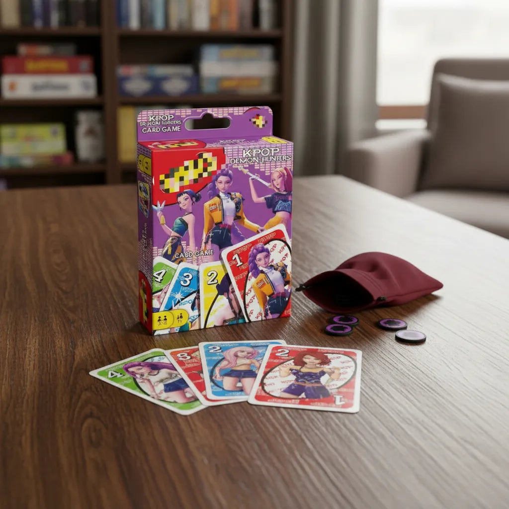 Juego Cartas Uno Guerras Kpop Demon Hunters