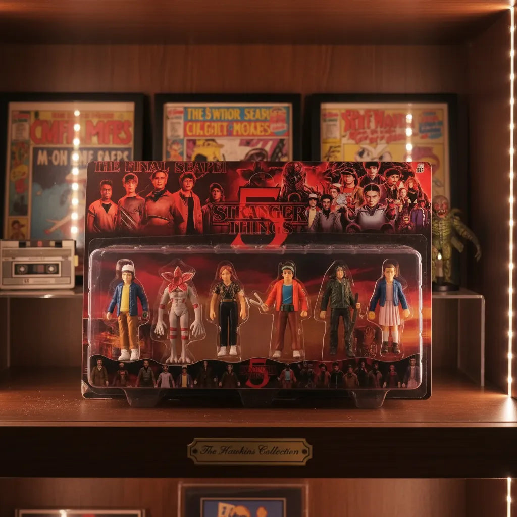 Set 6 Figuras Stranger Things 5 Colección