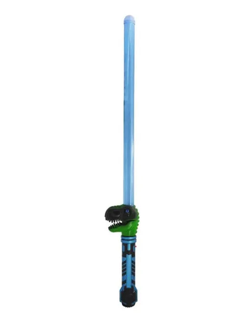 Espada Sable De Luz Dinosaurio 71 Cm A Pila