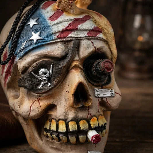 Cabezas Terroríficas de goma Para Decoración De Halloween