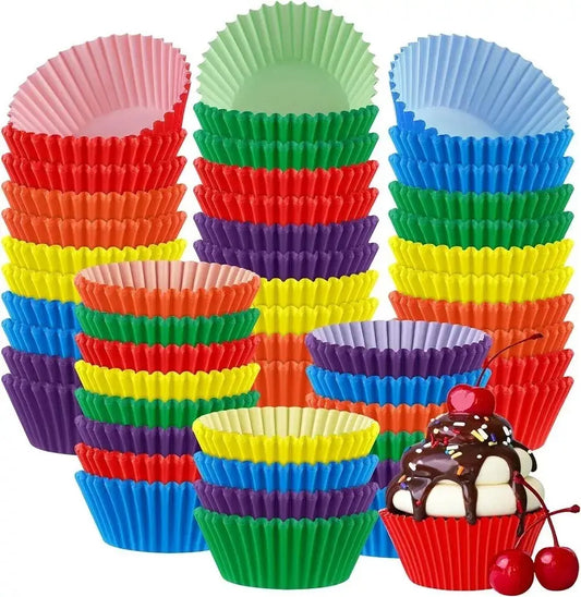 Pirotines Para Cupcakes Muffins 11cm X100 Unidades