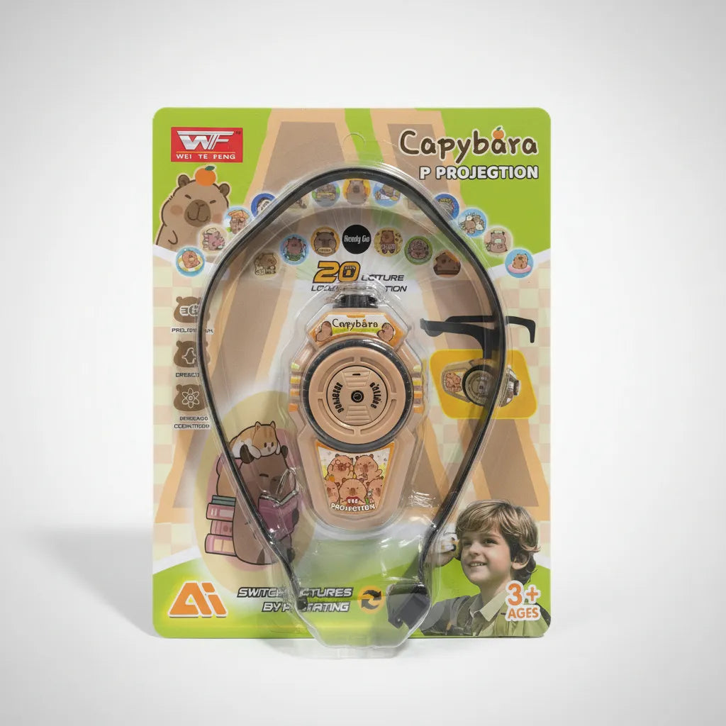 Vincha Proyector Infantil De Capibara 20 Imagenes