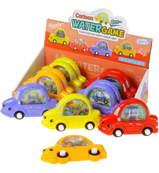 Juego De Agua Portátil Retro Autos Sorpresita X12