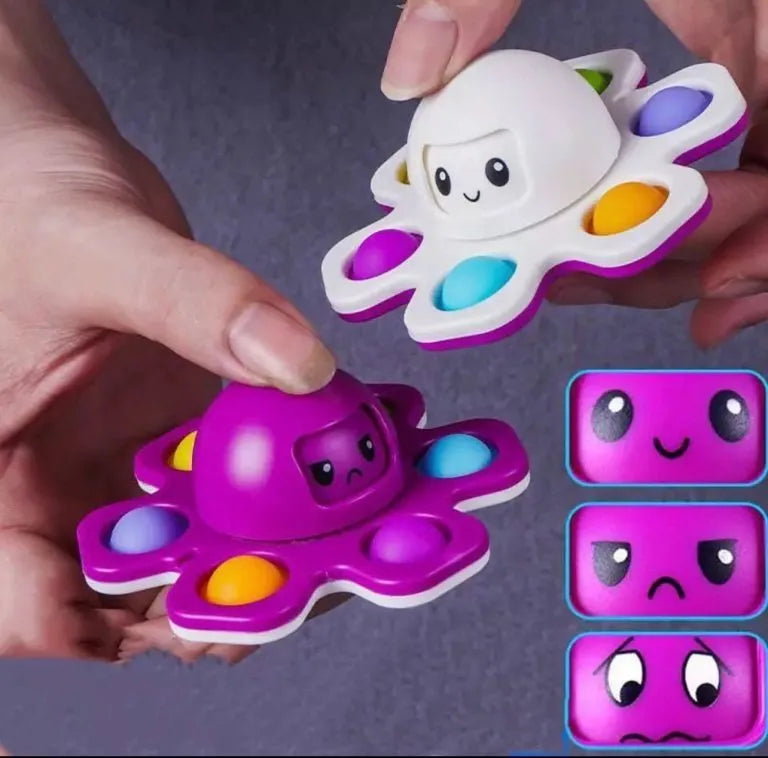 Fidget Toy Spinner Pulpo Popit