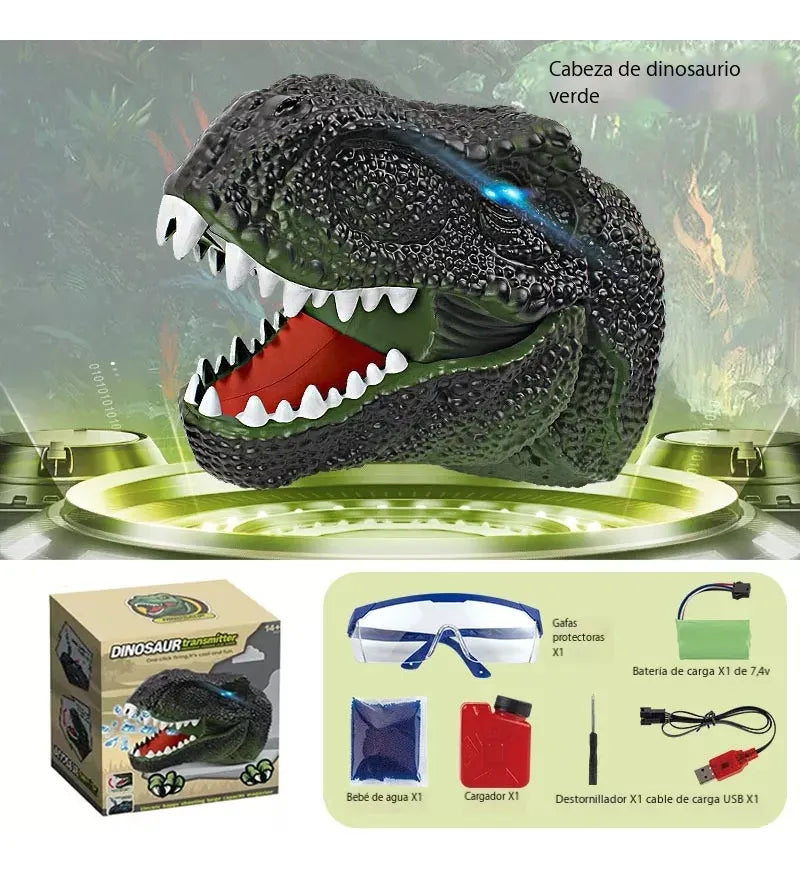 Pistola Lanza Orbits Cabeza Dinosaurio 10000 Bolita
