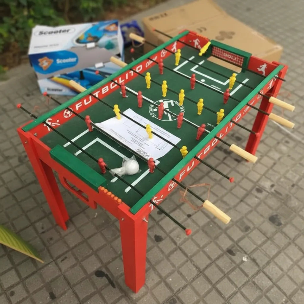 Fútbolito Infantil En Madera Clásico Con Patas