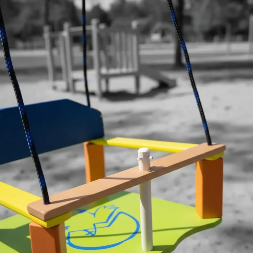 Hamaca De Bebe En Madera Con Soporte Protector