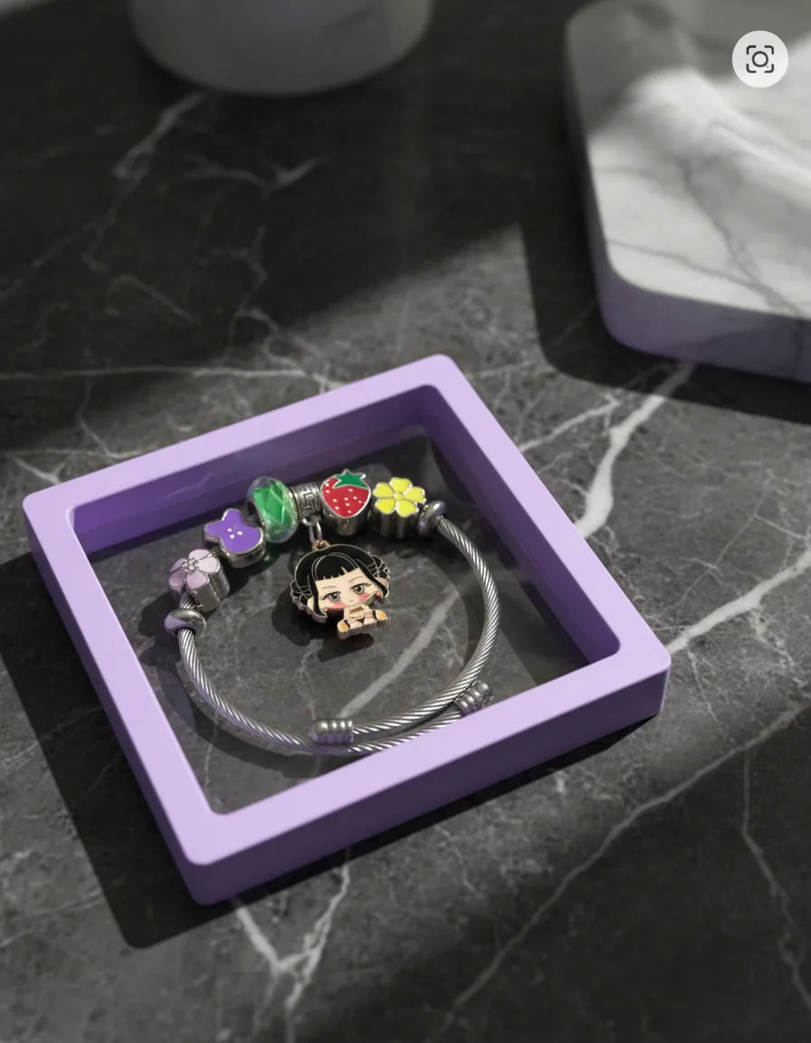 Pulsera Kpop Demon Hunters Infantil En Estuche