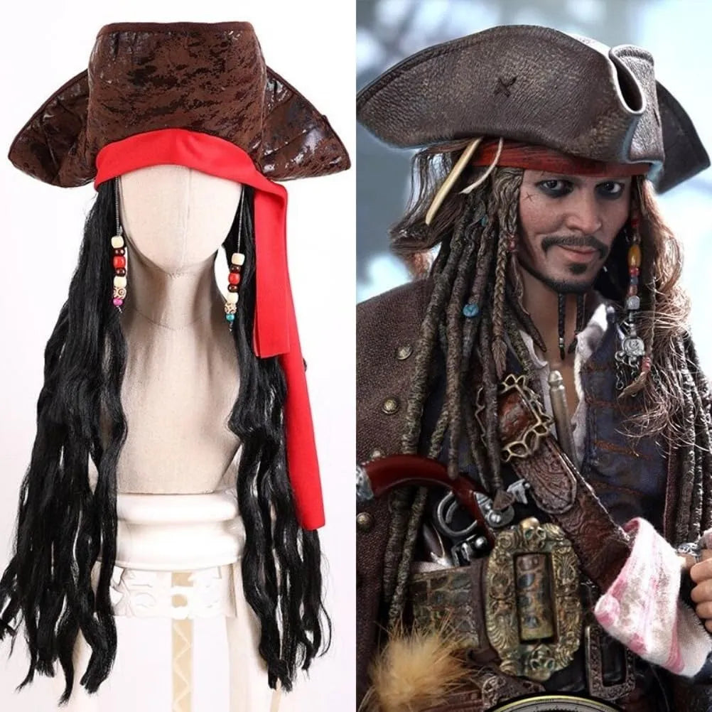 Gorro Para Disfraz Pirata Jack Sparrow