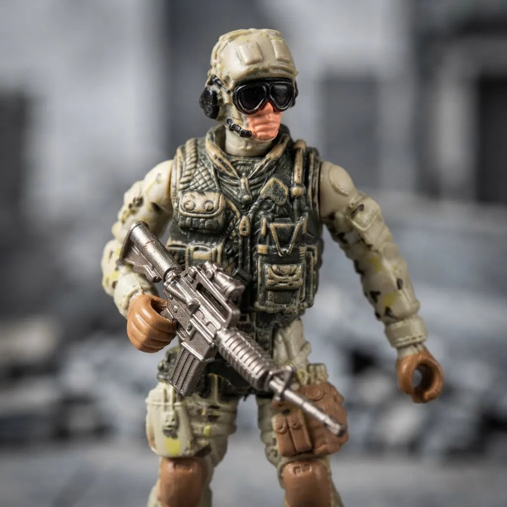 Soldado De Juguete En Caja