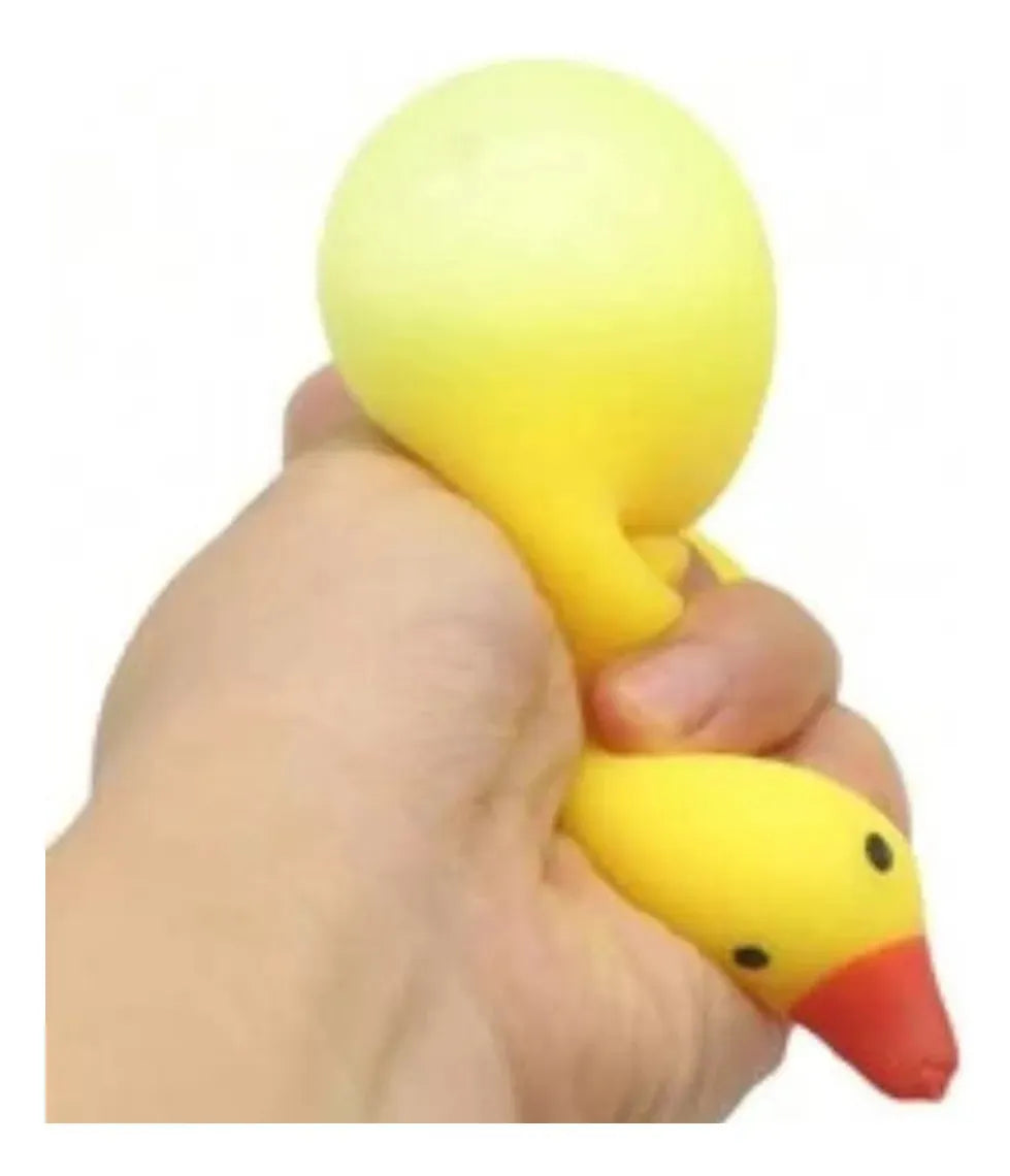 Pato Antiestrés Squishy Soft Fidget Duck, 16 Cm