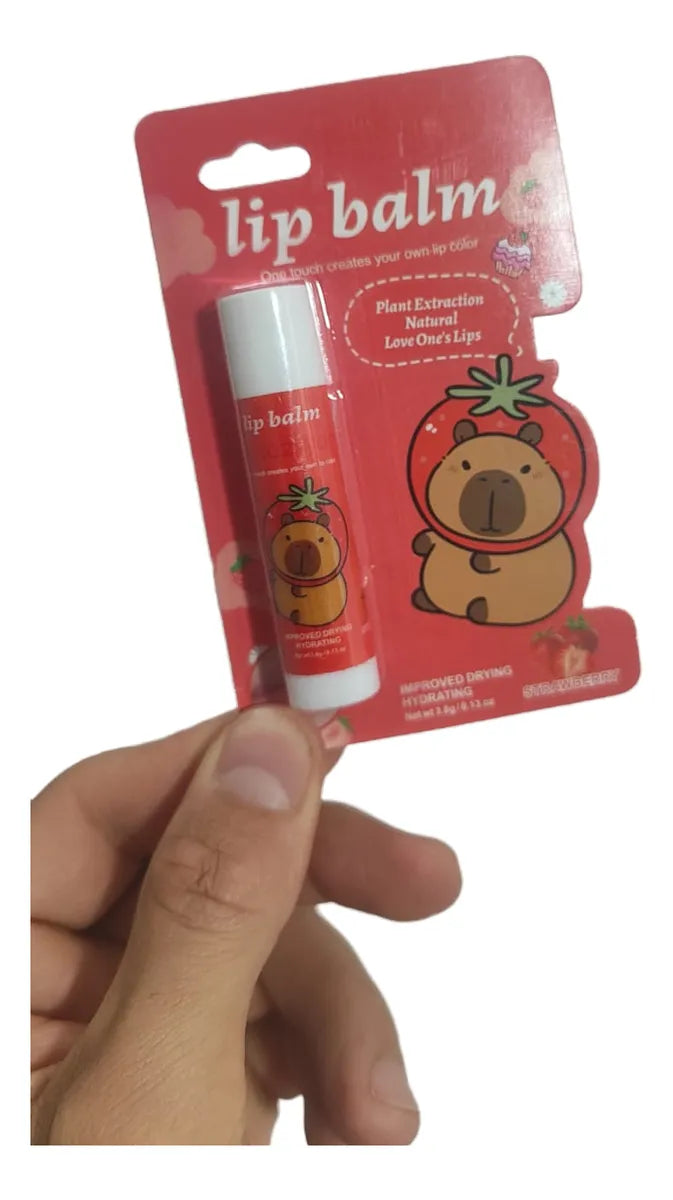 Balsamo Labial Capibara En Blister Pack X6