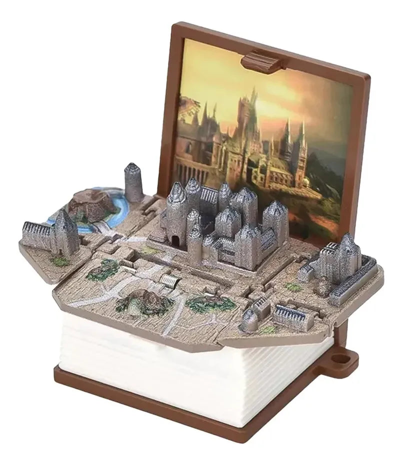 Llavero Estilo Libro 3d HarryPotter