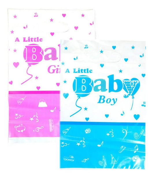 Bolsa De Nylon Souvenirs Sorpresita Baby Shower X30