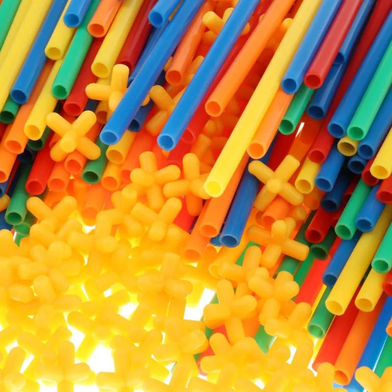 Juego De Encastre Palitos Con Conectores 110pcs