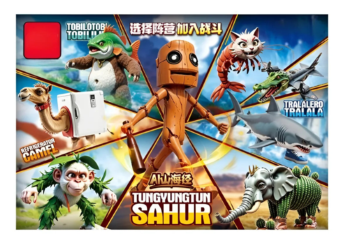 Bloques Para Armar Personajes Italian Brainrot