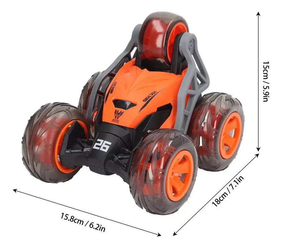 Auto A Control Remoto Acrobatico 5 Ruedas 360 Grados