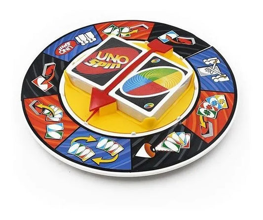 Juego De Cartas Uno Spin Tablero Y Cartas