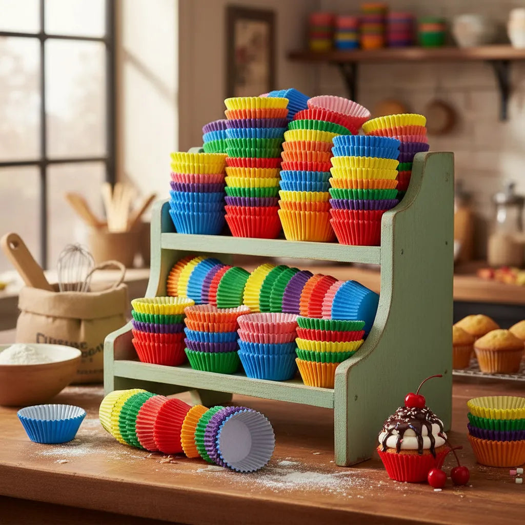 Pirotines Para Cupcakes Muffins 11cm X100 Unidades
