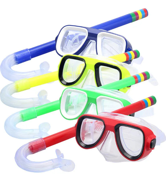 Set Snorkel Infantil 4 Colores Playa Piscina