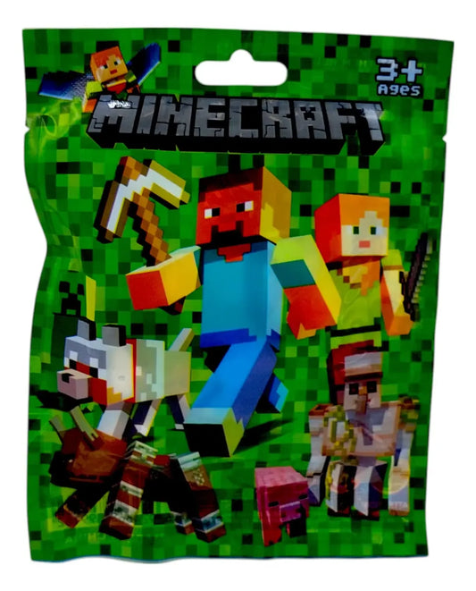 Sobre Sorpresa Minecraft Muñeco + 3 Cartas