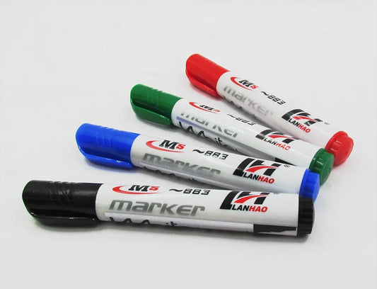 Set 4 Marcadores Para Pizarrón Blanco Colores