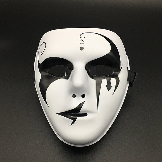 Mascara Blanca Kiss Halloween Disfraz Cosplay