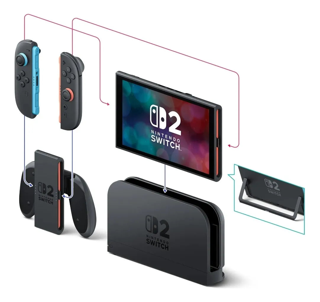 Nintendo Switch 2 Con Mario Kart World Descargable