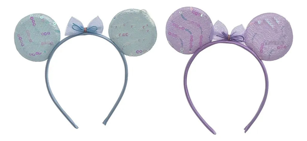Vinchas Con Oreja Y Moño Pack X6