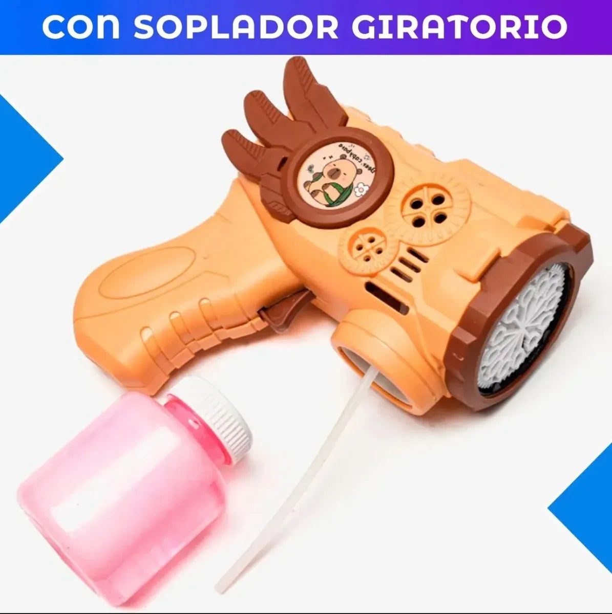 Pistola De Burbujas De Capibara