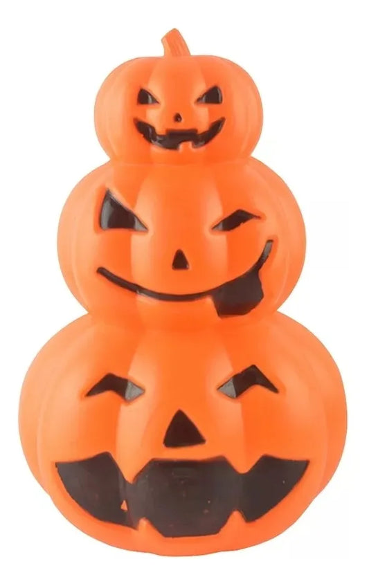 Veladora Calabaza 23 Cm Halloween Decoración