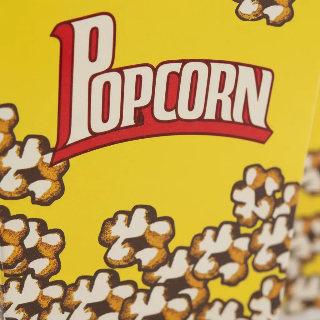 Cajas Para Popcorn De Cartón Amarillas 15cm Packx12