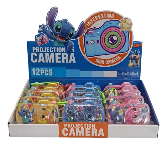 Camara De Juguete Proyecta Imágenes Lilo Y Stitch