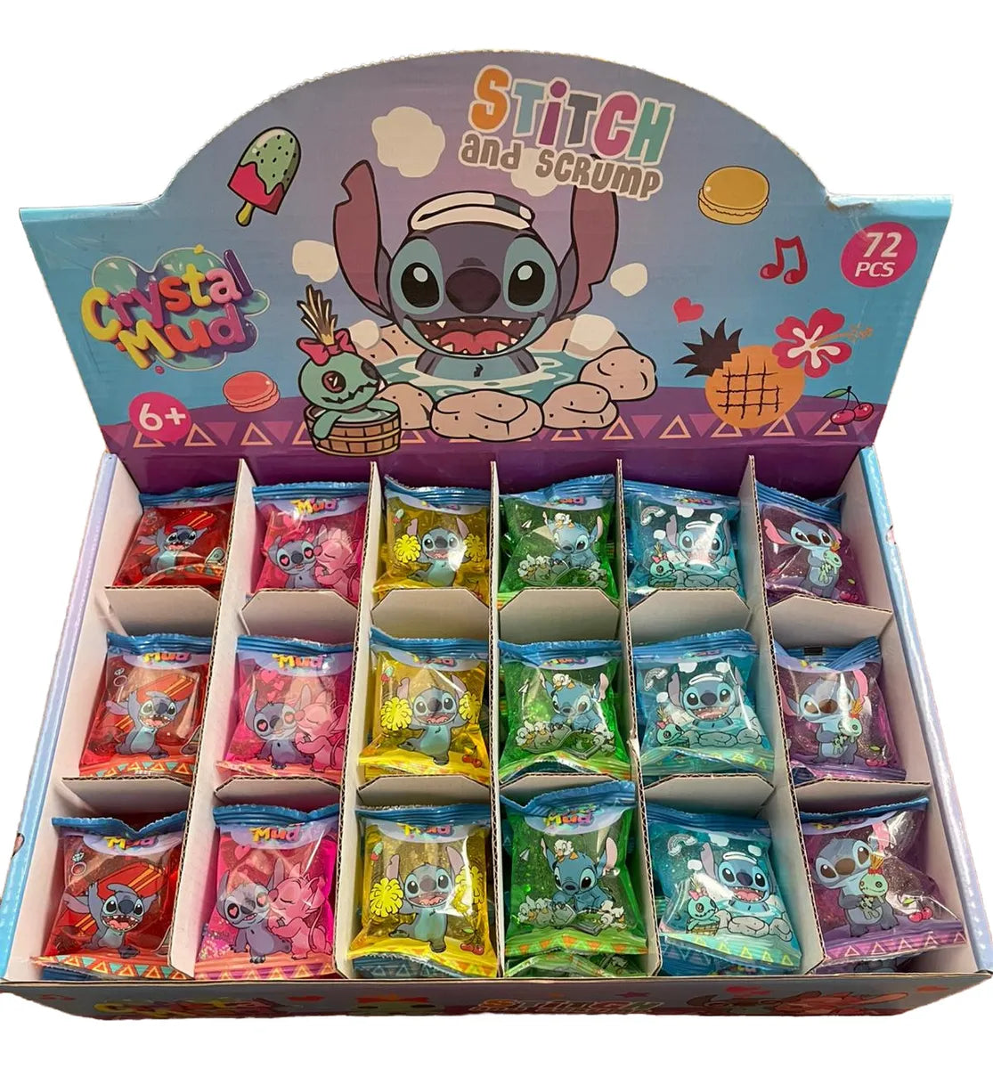Slime Stitch Pack X12 Sorpresitas Souvenirs