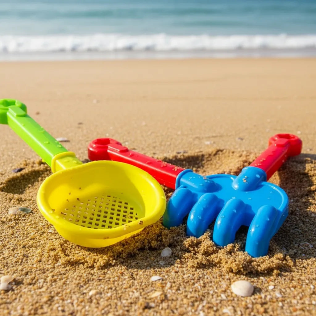 Balde De Playa Con 7 Accesorios