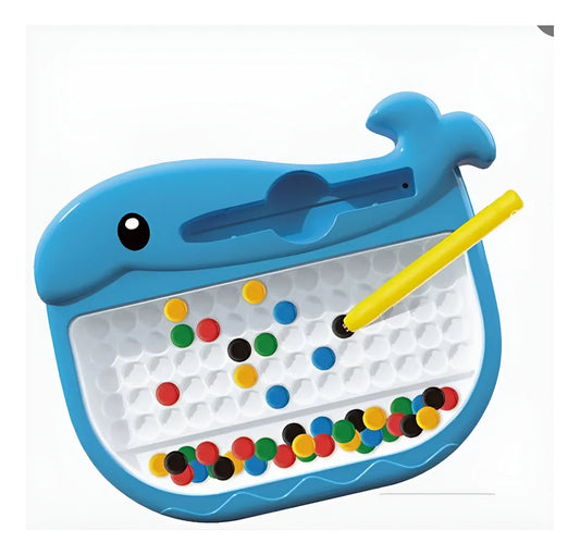 Mini Tablero De Cuentas Magnético Ballena