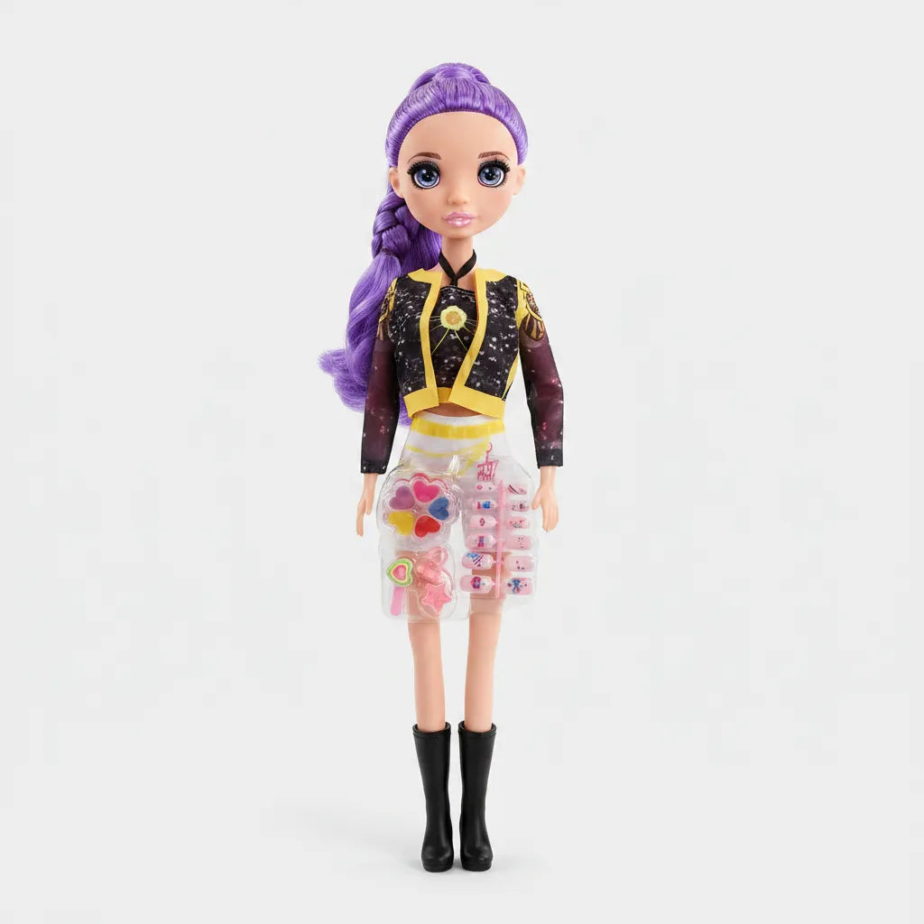 Muñeca Guerrera Kpop Rumi 60cm Con Accesorios