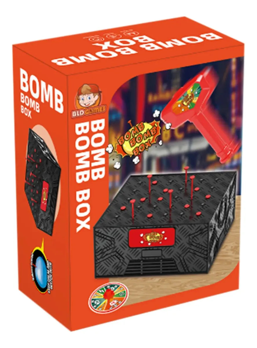 Juego De Mesa Bomb Bomb Box Explota Globos Martillo