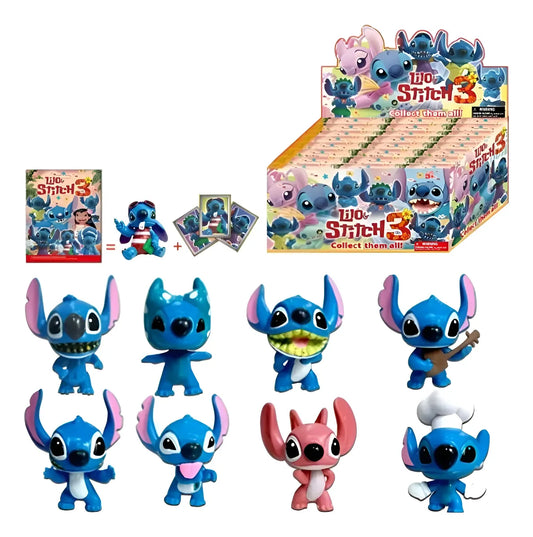 Sobre Sorpresa Figura Stitch + 3 Cartas